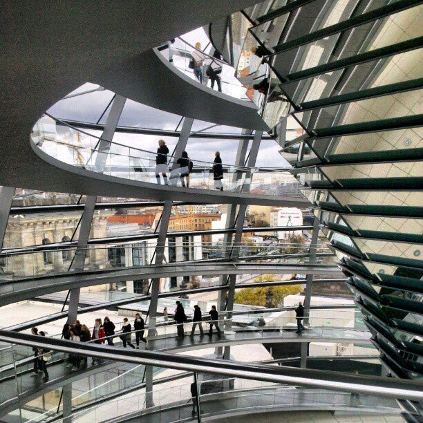 Reichstag Dome (Reichstagskuppel), Mitte, Berlin